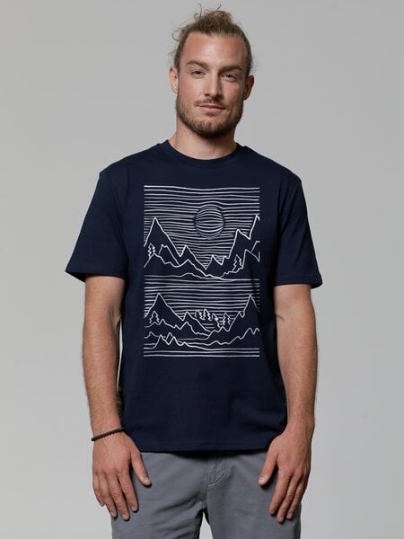 watapparel T-Shirt Unisex Mountains von watapparel