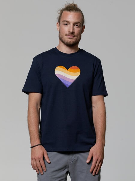 watapparel T-Shirt Unisex Rainbow Heart von watapparel