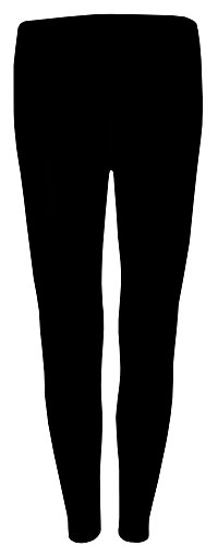 wobera ANGORA Hochflausch-Leggings mit 70% Angora (Gr. 46/48, Farbe: schwarz) von wobera ANGORA