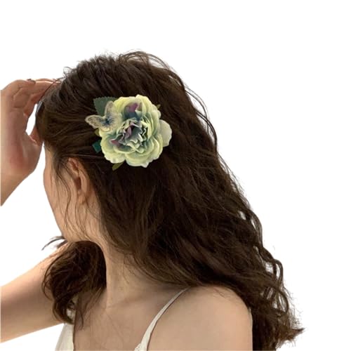 Flache Haarspange für Mädchen, 2000er-Jahre-Stil, Ornamente, Cottagecore für Frauen, Mädchen, Strauß, Haarspange, Blume, süß, Cottagecore, Schmetterling, Haarspange von xbiez