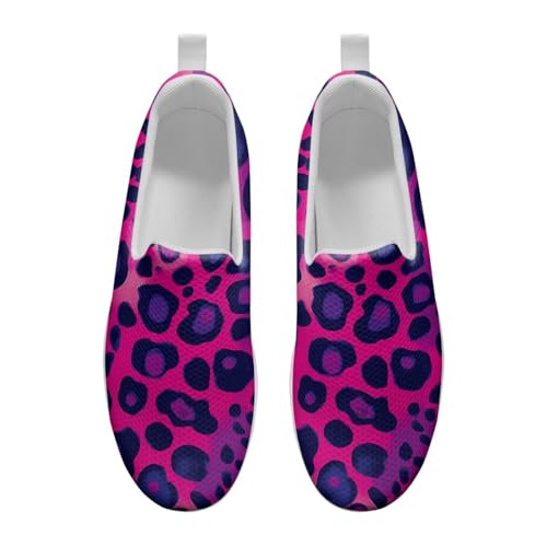 xixirimido Schlupfschuhe für Damen, rutschfest, Keilabsatz, Wipp-Unterseite, bequem, leicht, lässig, Rosa Leopardenmuster, 39 EU xixirimido Schlupfschuhe für Damen, rutschfest, Keilabsatz, Wipp-Unterseite, bequem, leicht, lässig, Rosa Leopardenmuster, 39 EU von xixirimido