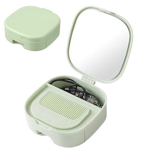 Reise-Kosmetikspiegel-Etui, tragbare Spiegel-Hülle - kompakte Reise-Kosmetikspiegel - Reise-Kosmetikspiegel, Kosmetiktasche, grün, Fare riferimento alla descrizione, Siehe Beschreibung Reise-Kosmetikspiegel-Etui, tragbare Spiegel-Hülle - kompakte Reise-Kosmetikspiegel - Reise-Kosmetikspiegel, Kosmetiktasche, grün, Fare riferimento alla descrizione, Siehe Beschreibung von ycezw