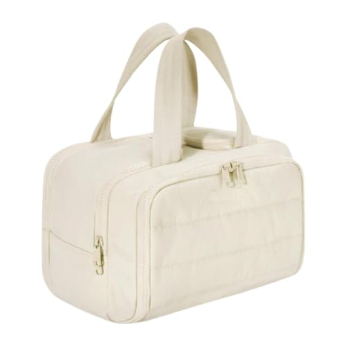 Reisetasche Für Reisen, Schminktisch Für Frauen | Leichte Reisetasche Mit Großer Öffnung - Damenhandtaschen, Kosmetiktasche Für Reisen, -Shampoo, Cremefarben, riferimento alla Reisetasche Für Reisen, Schminktisch Für Frauen | Leichte Reisetasche Mit Großer Öffnung - Damenhandtaschen, Kosmetiktasche Für Reisen, -Shampoo, Cremefarben, riferimento alla von ycezw