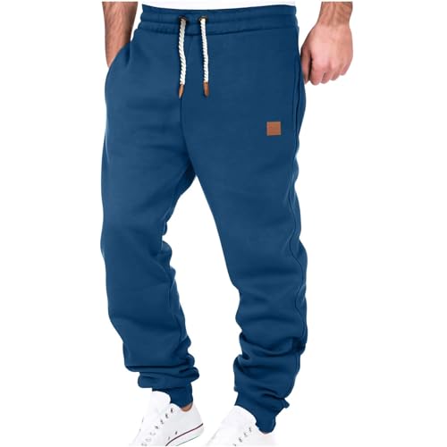 Herren Cargohose Baumwolle Hose Winter Multi Taschen Outdoorhose Wanderhose Gerade Geschnittene Jogginghose Einfarbiger Chino Cargo Hose Männer Causal Sporthose Jogging Freizeithose Mit Kordelzug von yruphome