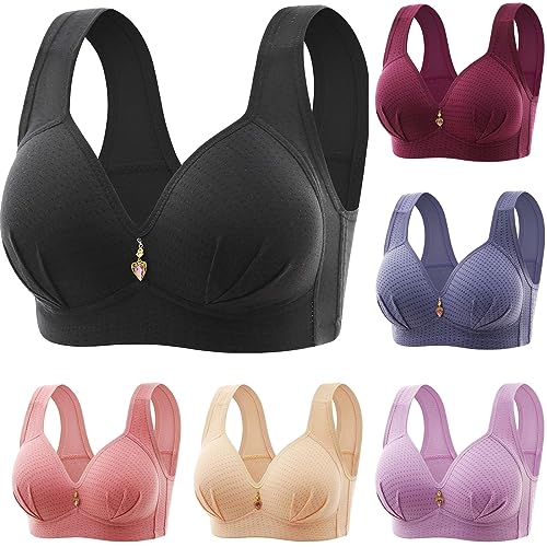 yruphome Damen Modeübergrößeohne Bügelbequempush Up Bhunterwäscheohne Bügelnicht Gepolstertweicher Push Up Bhbralettespush Up Bralette Bhkabelloser Bralette von yruphome