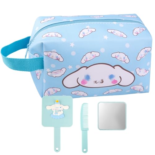 Cartoon Kosmetiktasche, Makeup Tasche, Anime Kosmetiktasche Süße Kosmetiktasche mit Kosmetikspiegel, süße Kosmetiktasche Handtasche Kosmetiktasche für Mädchen Cartoon Kosmetiktasche, Makeup Tasche, Anime Kosmetiktasche Süße Kosmetiktasche mit Kosmetikspiegel, süße Kosmetiktasche Handtasche Kosmetiktasche für Mädchen von yumcute