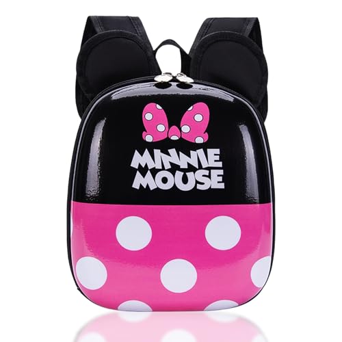 yumcute MN3 Minnie Rucksack Kindergarten Mädchen, Minnie Kindergartenrucksack für Mädchen von 1-5 Jahren, Kinderrucksack 26cm x 20cm x 10cm, Das Perfekte Geschenk für Mädchen, Die Minnie Lieben von yumcute