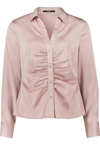 zero Damen Bluse mit Raffung Peachy Keen,42 von zero