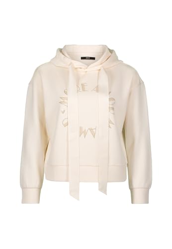 zero Damen Hoodie mit Spruch Patch CreamCream,42 zero Damen Hoodie mit Spruch Patch CreamCream,42 von zero