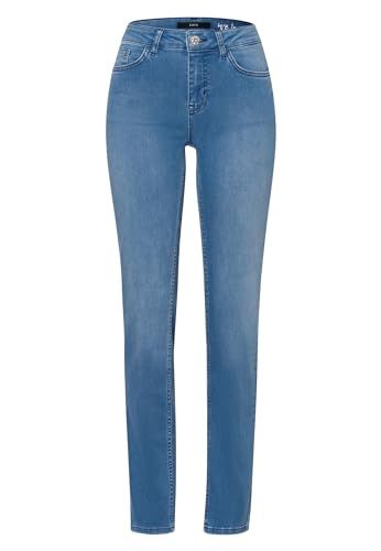 zero Damen Jeans Slim Fit Style Orlando 32 Inch Light Blue Denim,40 von zero