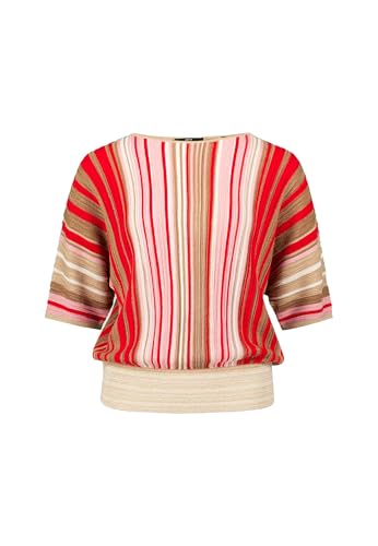 zero Damen Oversized-Pullover gestreift 34, Patch CreamRed zero Damen Oversized-Pullover gestreift 34, Patch CreamRed von zero