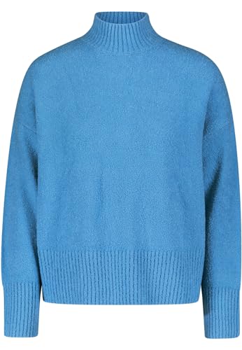 zero Damen Pullover mit Rollkragen Diver Blue,38 von zero