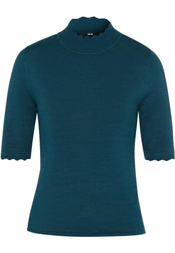zero Damen Pullover mit Stehkragen Reflecting Pond,40 zero Damen Pullover mit Stehkragen Reflecting Pond,40 von zero