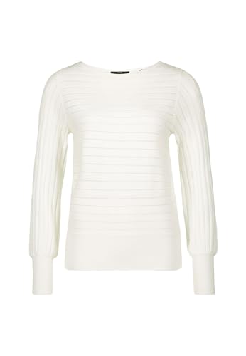 zero Damen Pullover mit Strukturmuster Offwhite,38 zero Damen Pullover mit Strukturmuster Offwhite,38 von zero