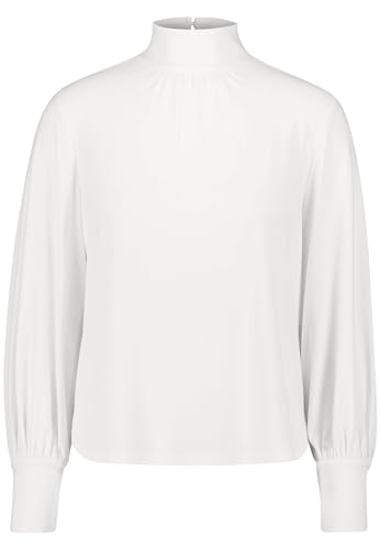 zero Damen Shirt mit Stehkragen Offwhite,42 von zero