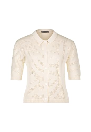zero Damen Strickjacke gehäckelt Knopfleiste Eggnog,40 zero Damen Strickjacke gehäckelt Knopfleiste Eggnog,40 von zero