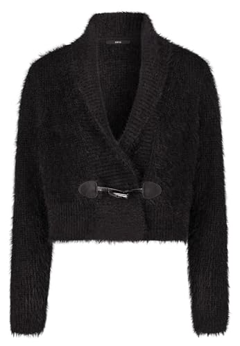 zero Damen Strickjacke mit Knebelknopf Black Beauty,44 zero Damen Strickjacke mit Knebelknopf Black Beauty,44 von zero