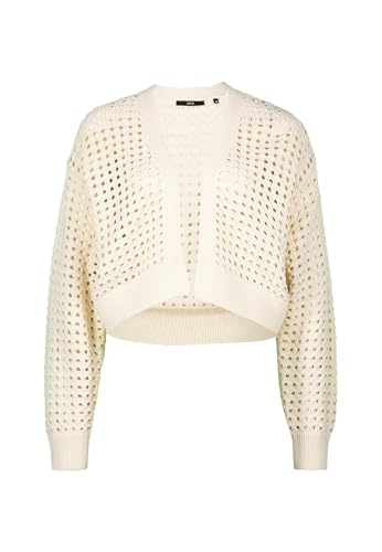 zero Damen Strickjacke mit Lochmuster Eggnog,36 zero Damen Strickjacke mit Lochmuster Eggnog,36 von zero