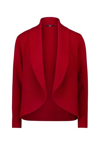 zero Damen Strickjacke offener Style Savvy Red,38 zero Damen Strickjacke offener Style Savvy Red,38 von zero
