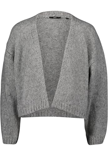 zero Damen Strickjacke offener kurzer Style GreySilver,L zero Damen Strickjacke offener kurzer Style GreySilver,L von zero