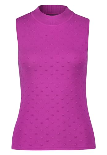 zero Damen Stricktop Viskose mit Punktstickerei Cattleya Orchid,42 von zero