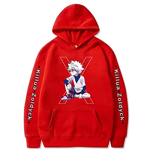 zhedu Anime Hunter X Hunter 2D Gedruckter Hoodie Männer Frauen Kinder Sweatshirts Junge Mädchen Kinder Pullover Langarmshirts (XS,Color 03) von zhedu