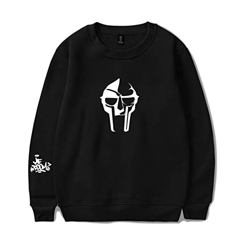 zhedu MF Doom Hoodie Unisex Trainingsanzug Damen/Herren Oberbekleidung Harajuku Streetwear Rapper Mode Kleidung Übergröße (4XL,Color 1) von zhedu