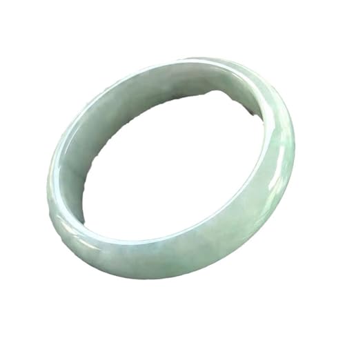 Fengshui-Armband aus grüner Jade, Glücksbringer-Armband, Geschenk für Männer und Frauen, mit Zertifikat, zieht Reichtum an, viel Glück,Grün,54mm von zhuBAOHE