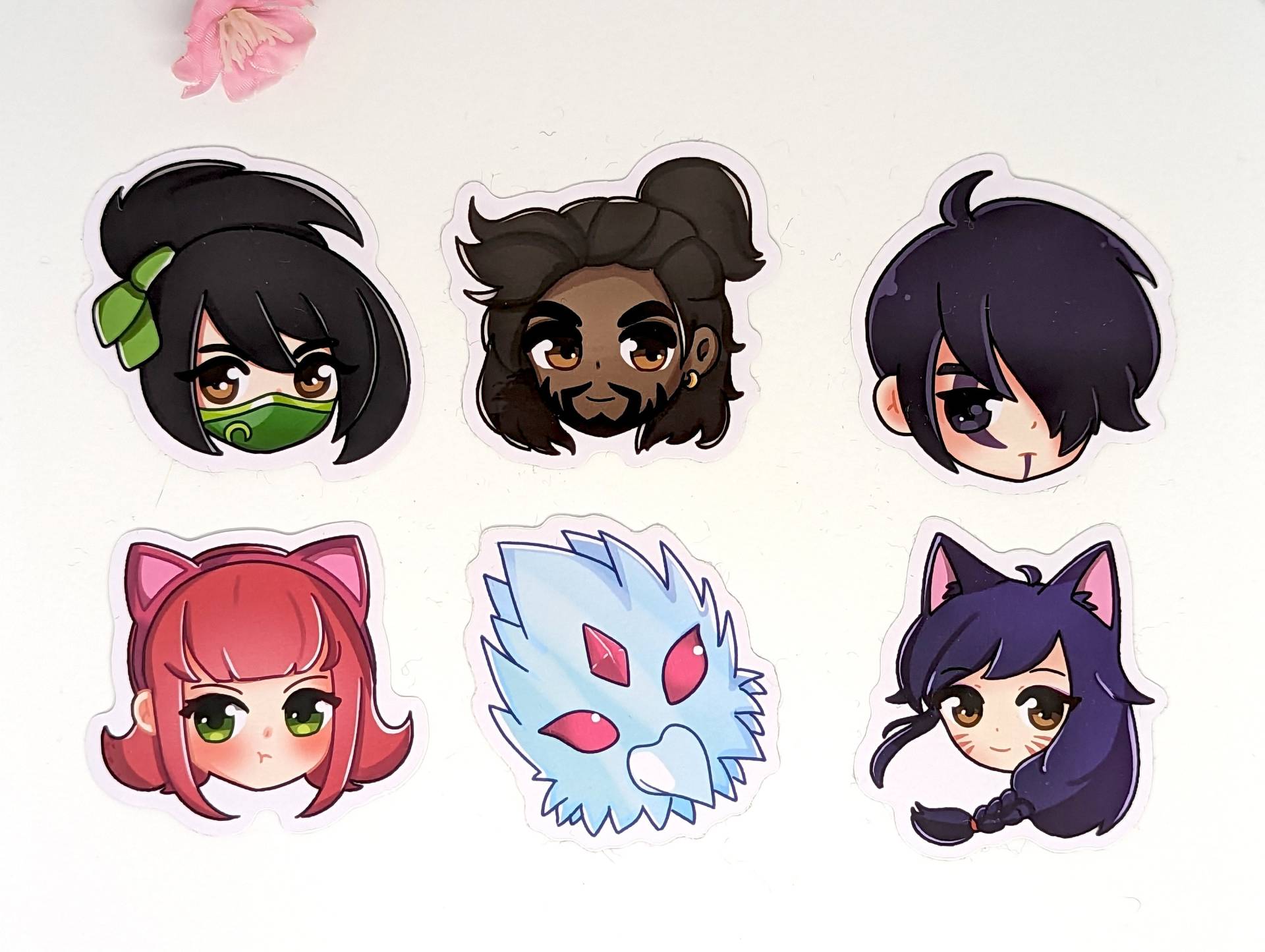 Lol Vinyl Sticker | Aatrox Ahri Akali Akshan Alistar Amumu Anivia Annie Aphelios Ashe Aurelion Sol Azir von zilerArt