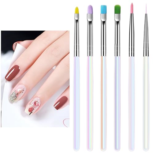 Nagel Kunstpinsel Set | Acryl Nagelpinsel - Punktier Stempel Applikator für Gel Nagellack Malen zu Hause Salon Anfänger Nagel Kunstpinsel Set | Acryl Nagelpinsel - Punktier Stempel Applikator für Gel Nagellack Malen zu Hause Salon Anfänger von zwxqe