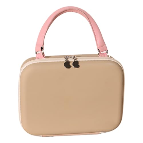 Organizer für Kosmetika und Toilettenartikel, Reisekoffer mit verstellbaren Fächern, ideal für Zuhause, Büro oder Fitness, für Frauen, Männer, Jugendliche und professionelle Stylisten, khaki, Refer to Organizer für Kosmetika und Toilettenartikel, Reisekoffer mit verstellbaren Fächern, ideal für Zuhause, Büro oder Fitness, für Frauen, Männer, Jugendliche und professionelle Stylisten, khaki, Refer to von zwxqe